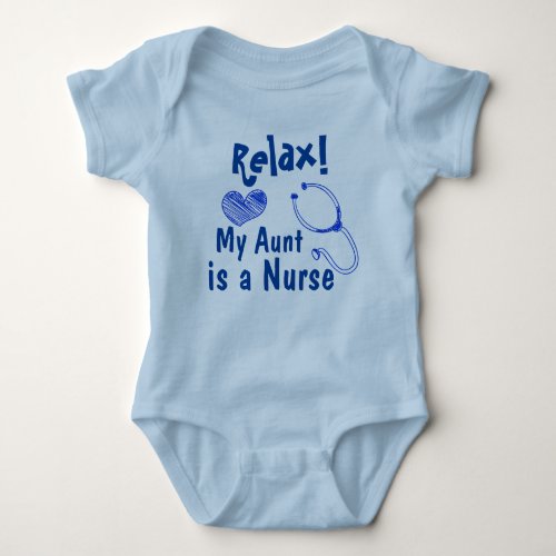 My Aunt is Nurse Baby Bodysuit