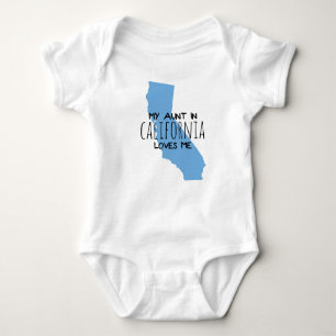 My Aunt Loves Me (Boy) Baby Bodysuit