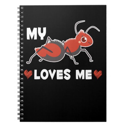 My Aunt Loves Me Boys Girls Ant Notebook