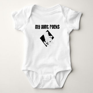 My Aunt Rocks Baby Bodysuit