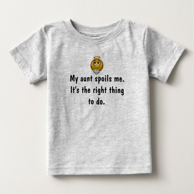 "My Aunt Spoils Me/Right Thing" - w/ Angel Baby T-Shirt (Front)