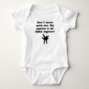 My Auntie Is An MMA Fighter Baby Bodysuit