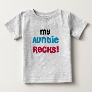 My Auntie Rocks Baby T-Shirt