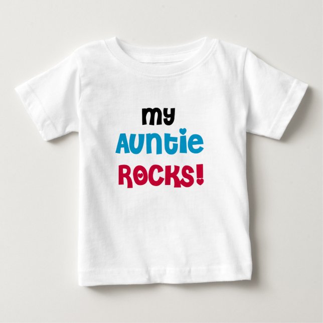 My Auntie Rocks Tshirts and Gifts (Front)