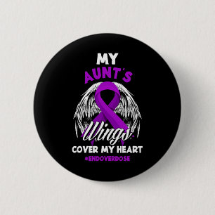 My Aunt's Wings Cover My Heart End Overdose Button