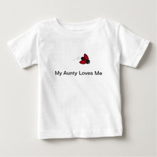 My Aunty Loves Me Baby T-Shirt