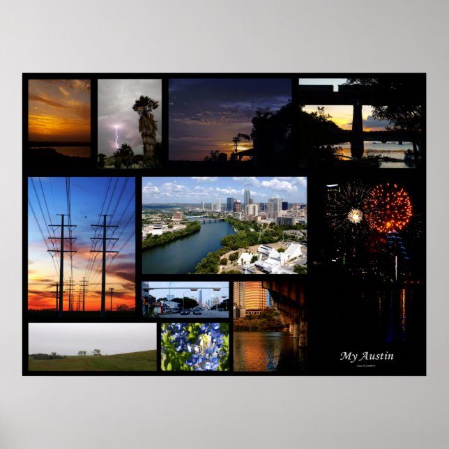 My Austin Poster (Front)