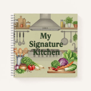 My Author's Kitchen. Recipe Book, by Natasha Us Notebook