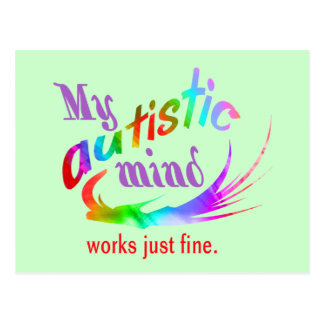 My Autistic Mind Postcards
