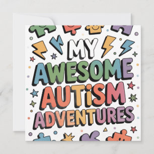 My Awesome Autism Advantages Invitation