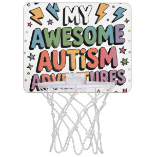 My Awesome Autism Advantages Mini Basketball Hoop