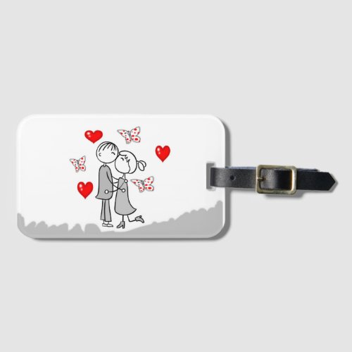 MY AWESOME VALENTINE LUGGAGE OR ID TAG