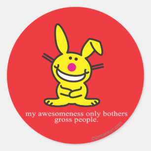 My Awesomeness Classic Round Sticker