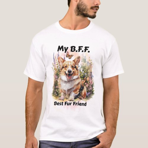 My BFF Corgi T_Shirt