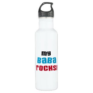 My Baba Rocks Stainless Steel Water Bottle
