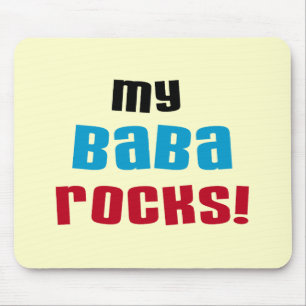 My Baba Rocks T-shirts and Gifts Mouse Pad