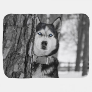 My Baby Blue Eyes Receiving Blanket