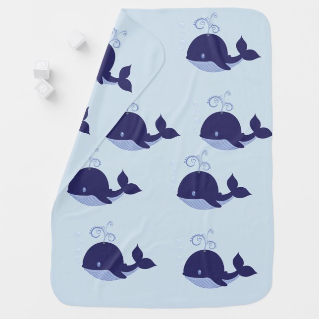 My Baby Blue Whale Blanket (In Situ)