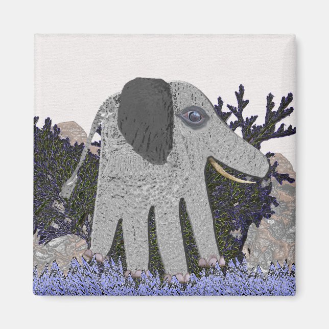 My Baby Elephant Magnet (Front)