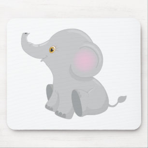My Baby Elephant Mouse Pad