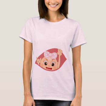 My Baby Girl Rocks T-shirt by BooPooBeeDooTShirts at Zazzle
