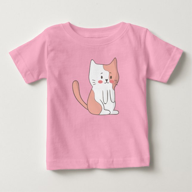 My Baby Kitty Cat T-Shirt (Front)
