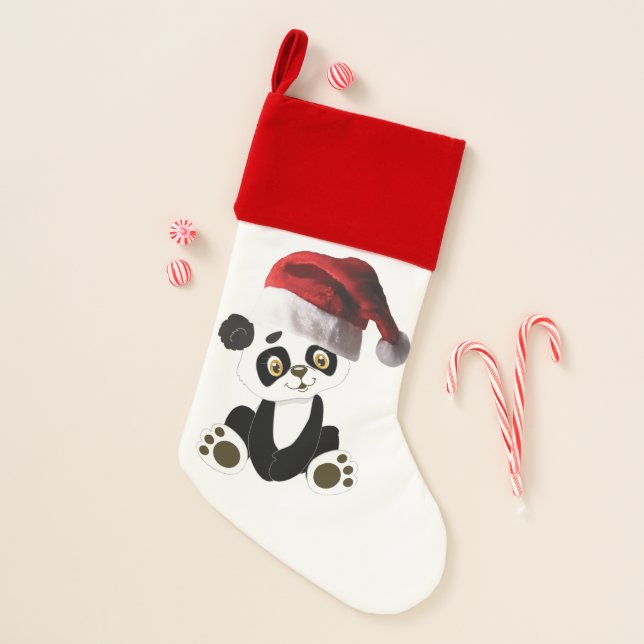 My Baby Panda Christmas Stocking (Front)