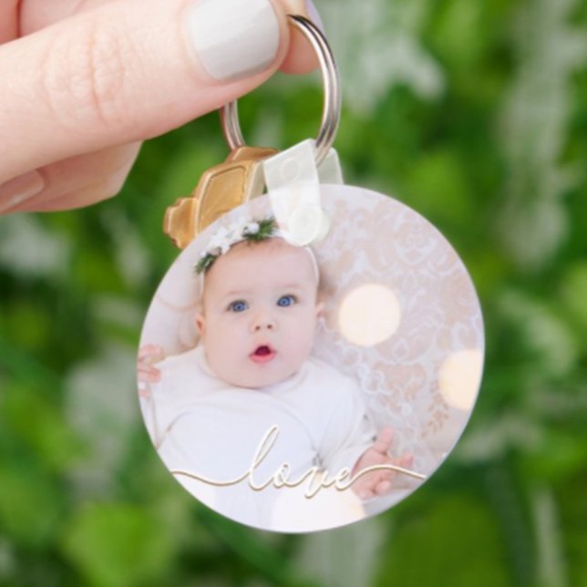 My Baby Photo Custom Keychain (Creator Uploaded)