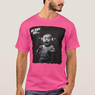 My Baby Will A Singer. Lovely Baby The Singer T-Shirt