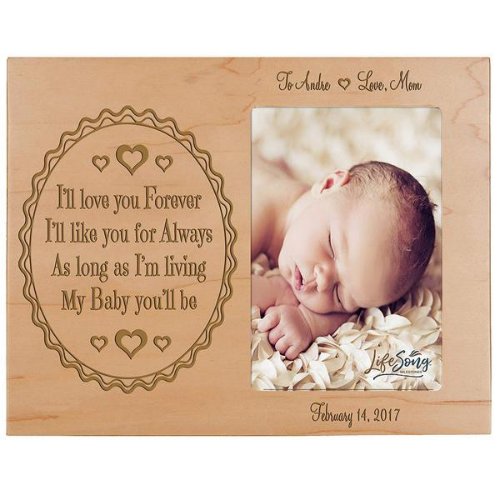 My Baby Youll Be Sweet Maple Picture Frame