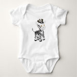 My Baby Zebra Baby Bodysuit