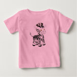 My Baby Zebra Baby T-Shirt