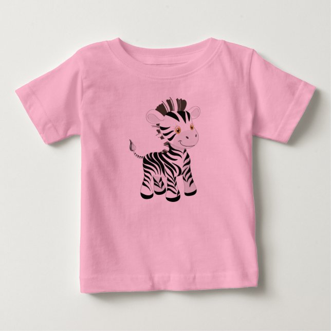 My Baby Zebra Baby T-Shirt (Front)