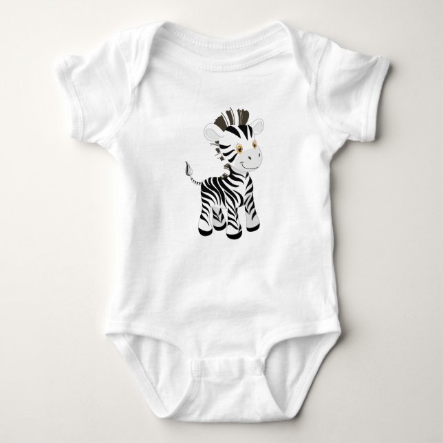 My Baby Zebra Bodysuit (Front)