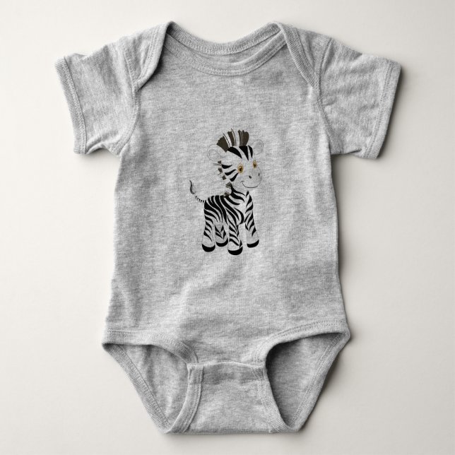 My Baby Zebra Bodysuit (Front)