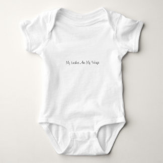 My Babys Jumpsuit With Lashes Baby Bodysuit