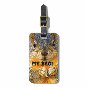MY BAG!, Squirrel Love_ Luggage Tag