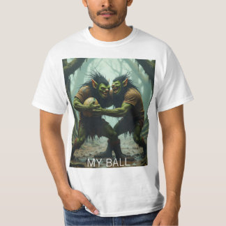 My Ball Trolls Playing Rugby T-Shirt