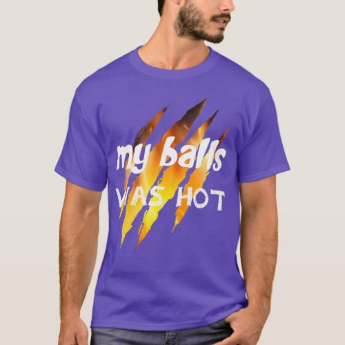 my balls was hot T_Shirt