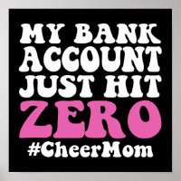 My Bank Account Just Hit Zero Cheer Mom