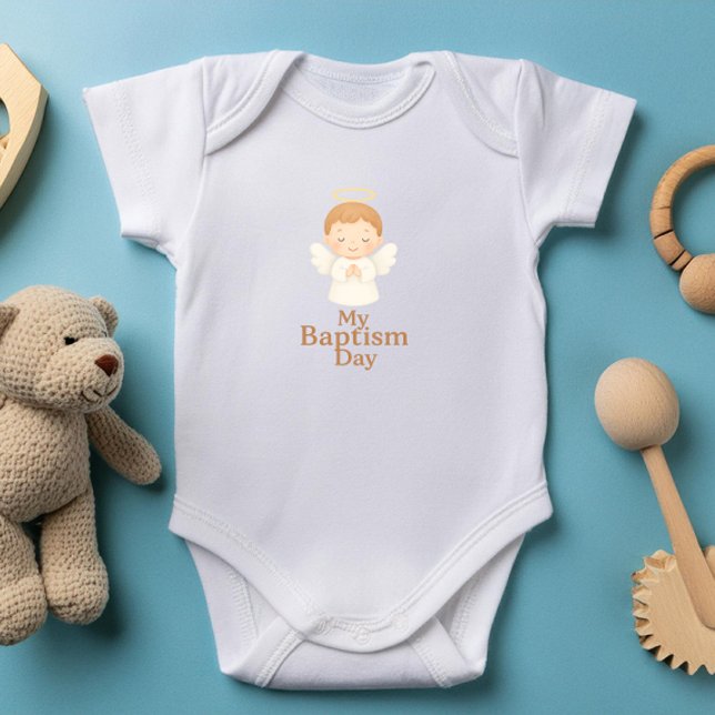 My Baptism Day | Cute Angel Baby Bodysuit - GIFTS (Creator Uploaded)