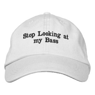 "My Bass" Embroidered Hat
