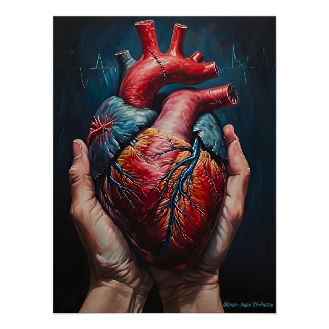 My Battered and Scarred Heart Poster (Front)