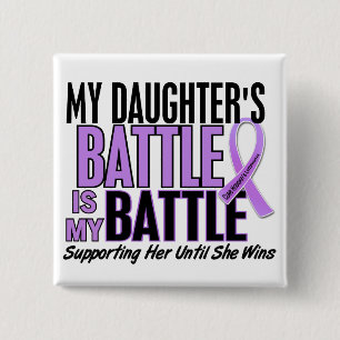 My Battle Too 1 Daughter Hodgkin’s Lymphoma Pinback Button