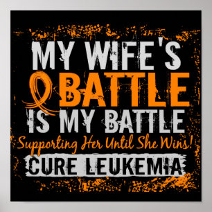 My Battle Too 2 Leukemia Wife Poster