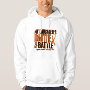 My Battle Too Daughter Leukemia Hoodie