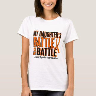 My Battle Too Daughter Leukemia T-Shirt