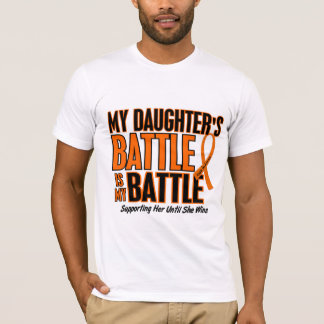 My Battle Too Daughter Leukemia T-Shirt