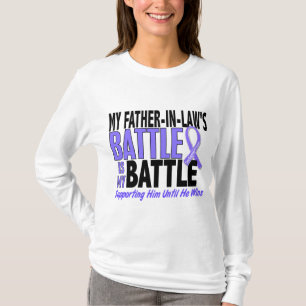 My Battle Too Father-In-Law Esophageal Cancer T-Shirt