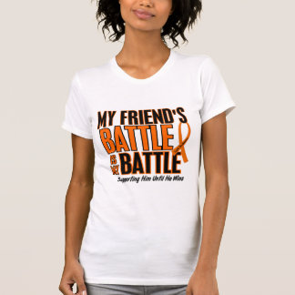 My Battle Too Friend Leukemia T-Shirt